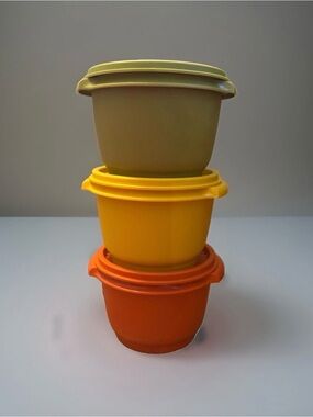 Tupperware Vintage 1970’s Storage Containers